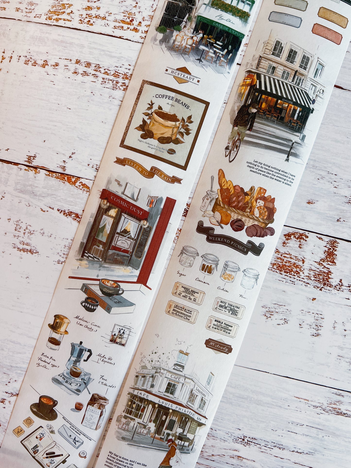 Sample Loop - Moodtape Coffee Shop Washi Tape