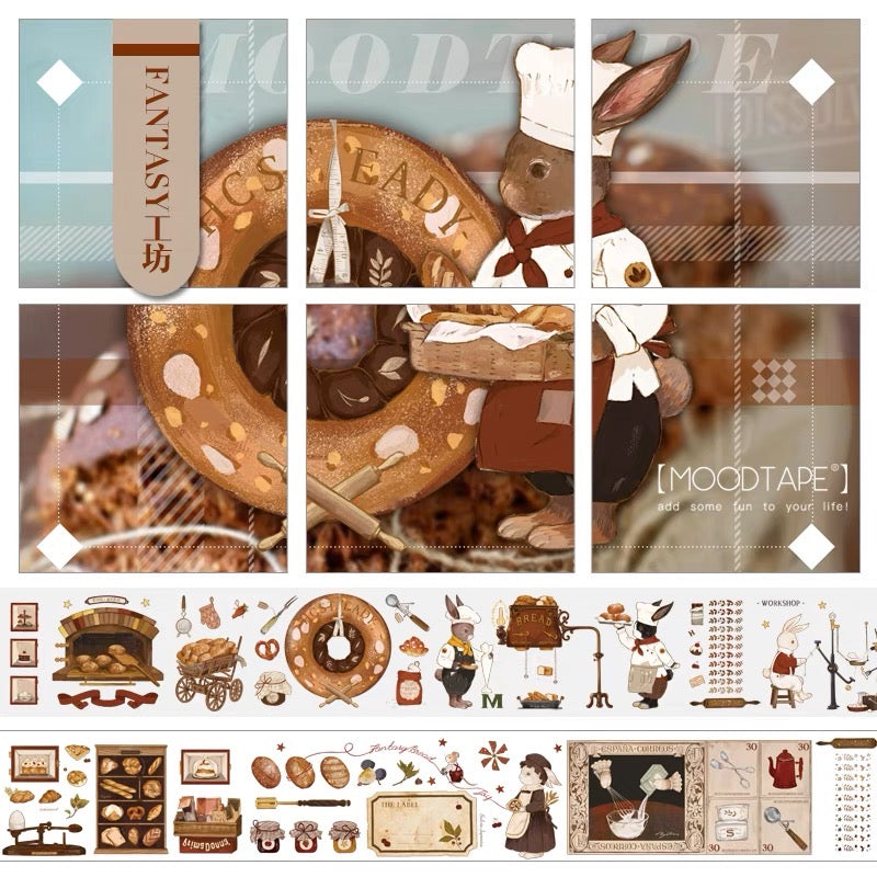 Sample Loop - Moodtape Rabbit Bakery Washi Tape
