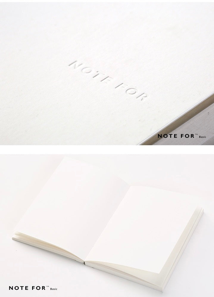 NOTE FOR A5 Notebook - Grid/Blank Pages